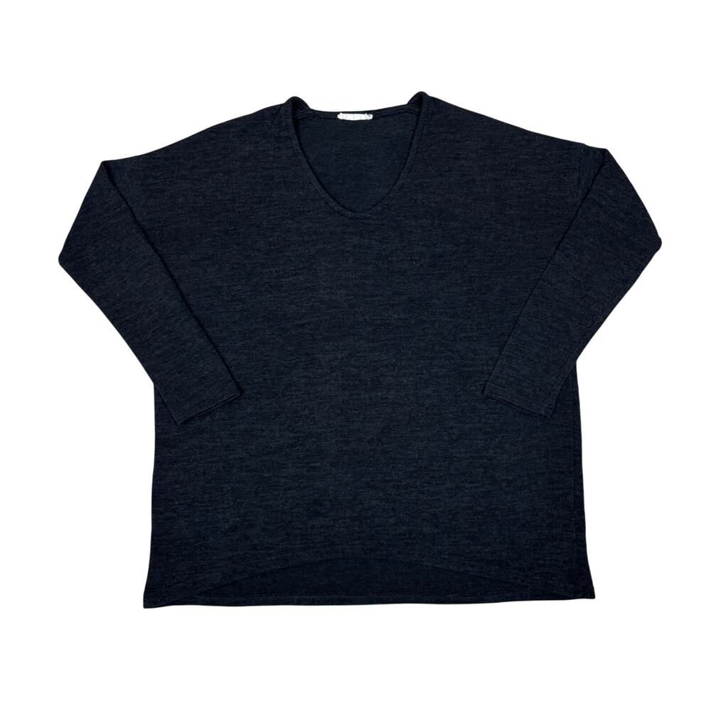 REB. in J. 220 V Neck Sweater Women's Small Minimalist Casual